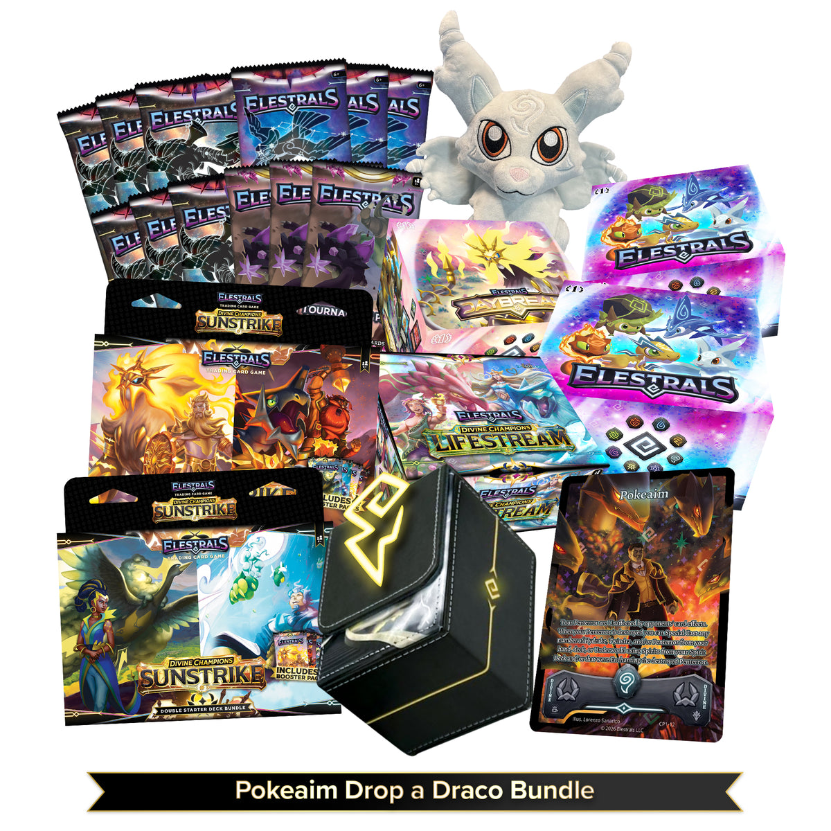 Elestrals TCG: Pokeaim Drop a Draco Bundle