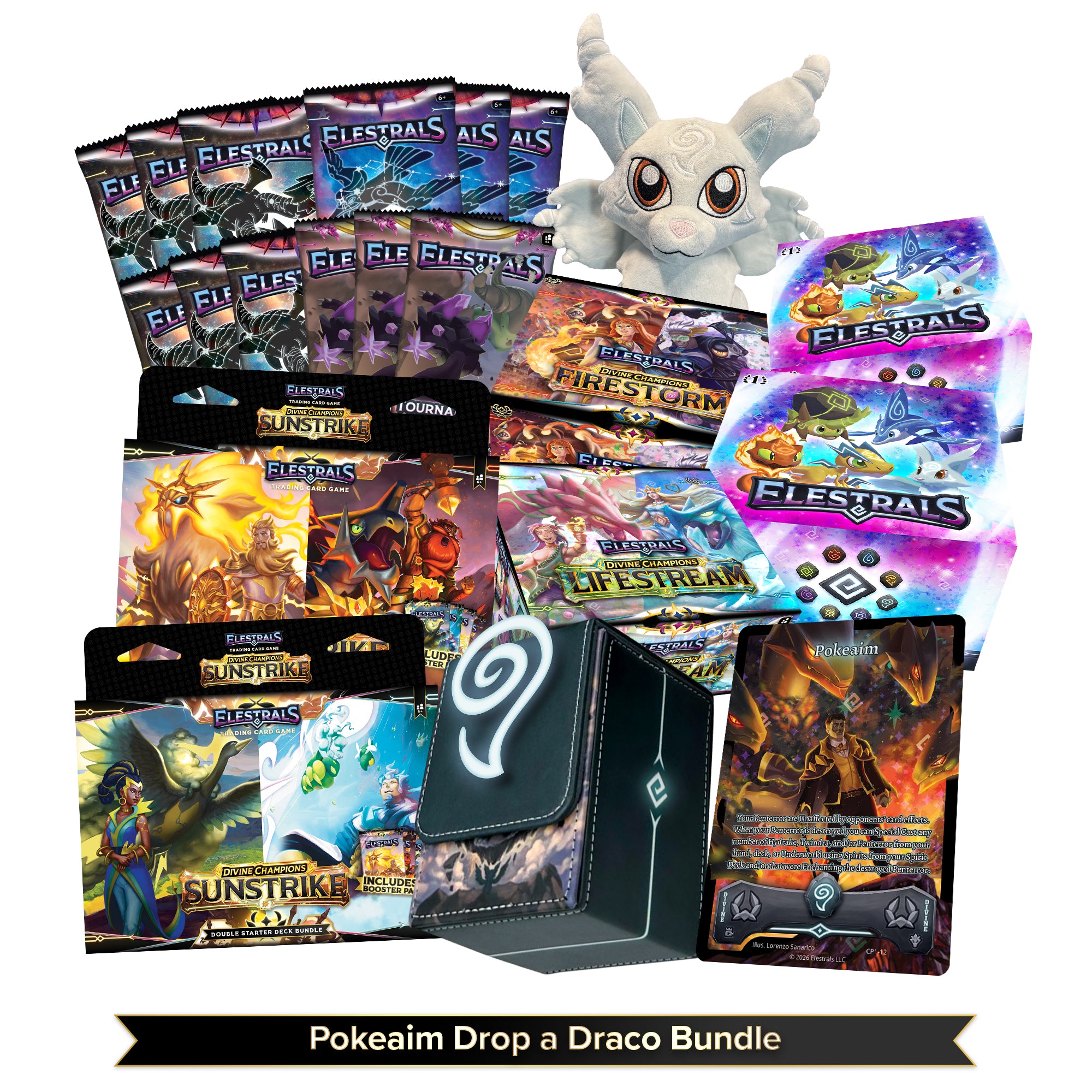 Elestrals TCG: Pokeaim Drop a Draco Bundle