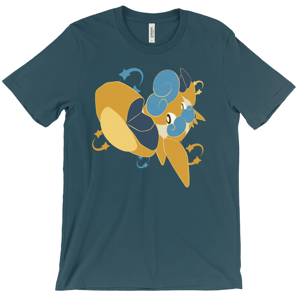 Stellar Moustacean Graphic T-Shirt - Adult