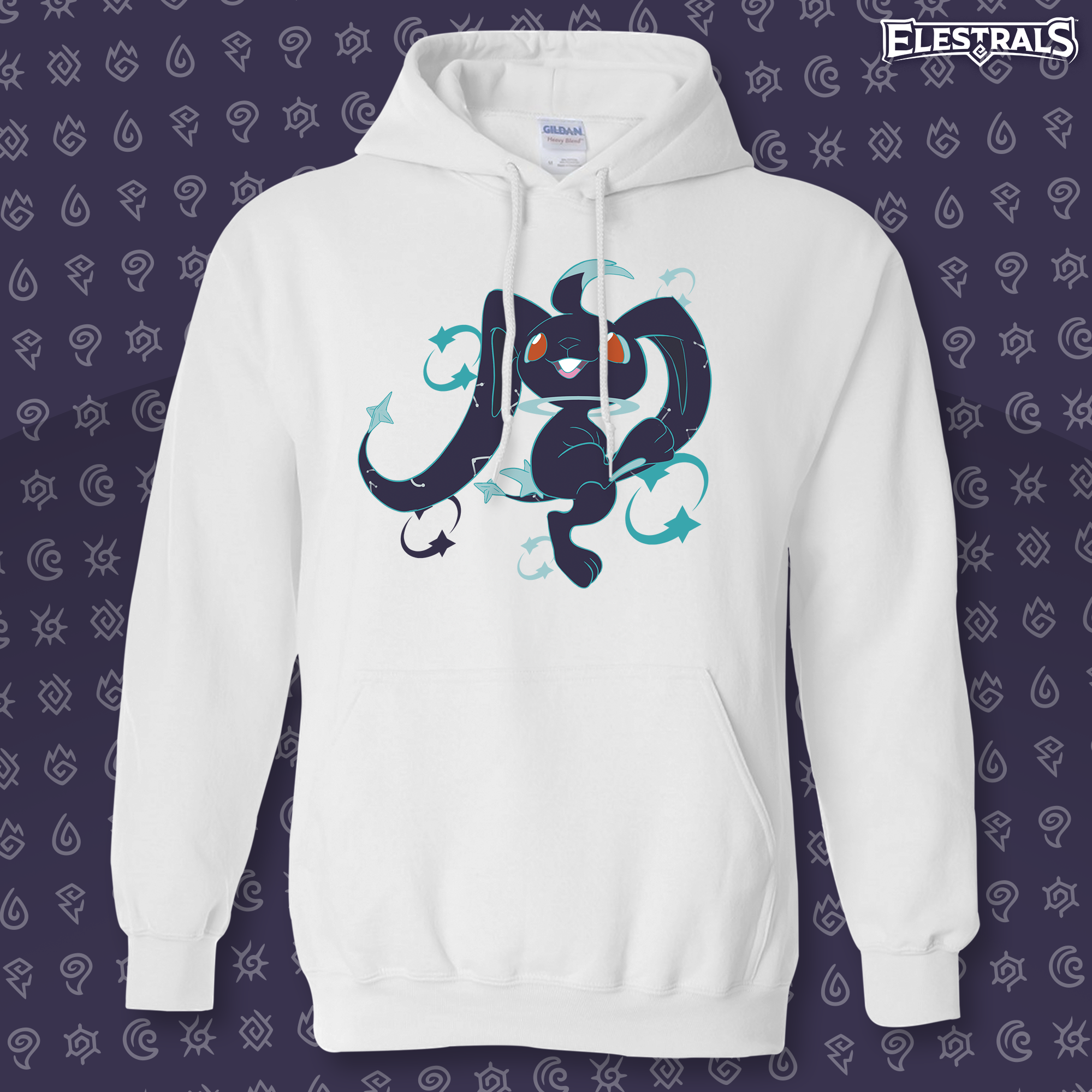 Stellar Astrabbit Graphic Hoodie - Adult