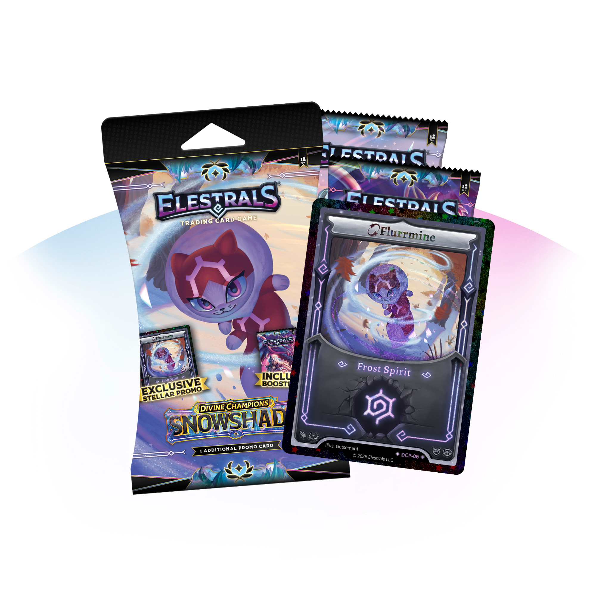 Elestrals TCG: Stellar Flurrmine Double Blister Pack - Snowshade (Divi