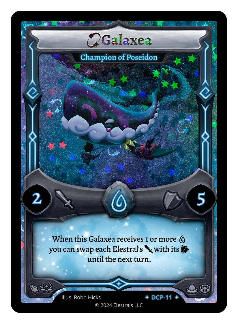 Firestorm Stellar Galaxea Champion of Poseidon Promo