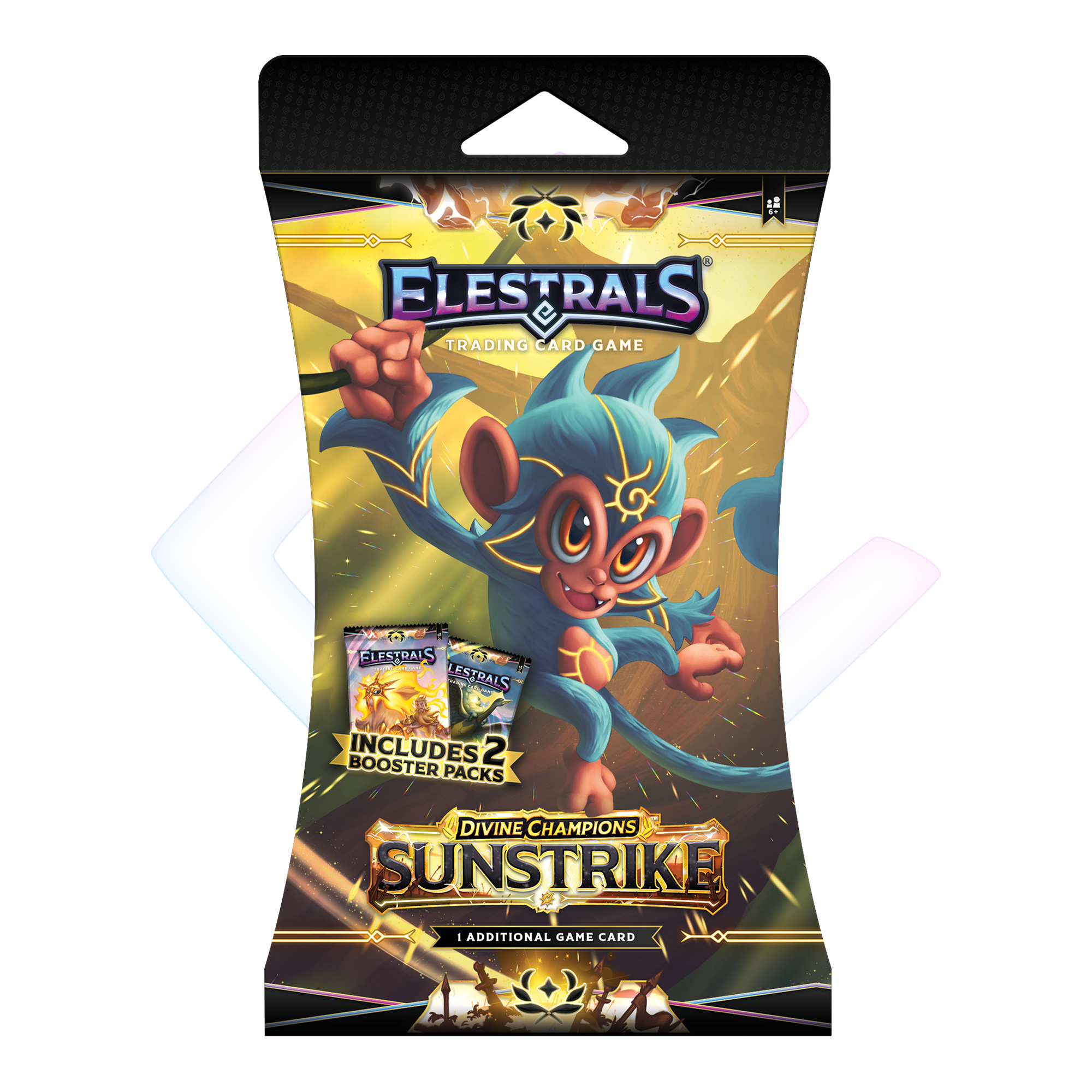 Elestrals TCG: Stellar Luminape Double Blister Pack - Sunstrike (Divine Champions)