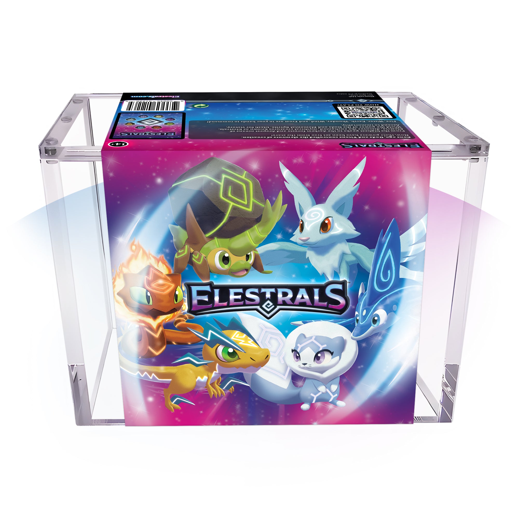 Elestrals TCG: Acrylic Booster Box Display Case Elestrals TCG: Acrylic Booster Box Display Case