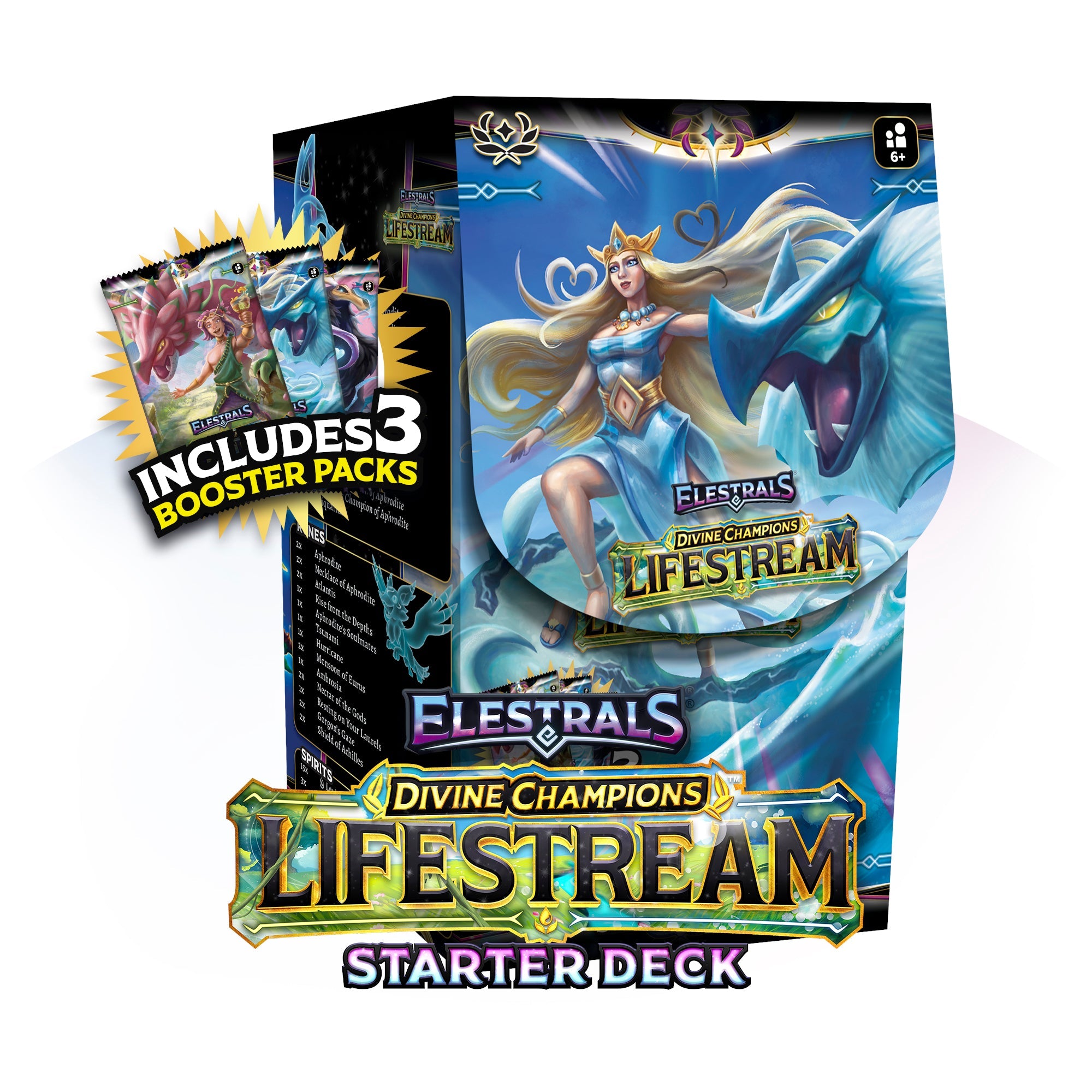 Elestrals TCG: Aphrodite Starter Deck - Lifestream (Divine Champions)