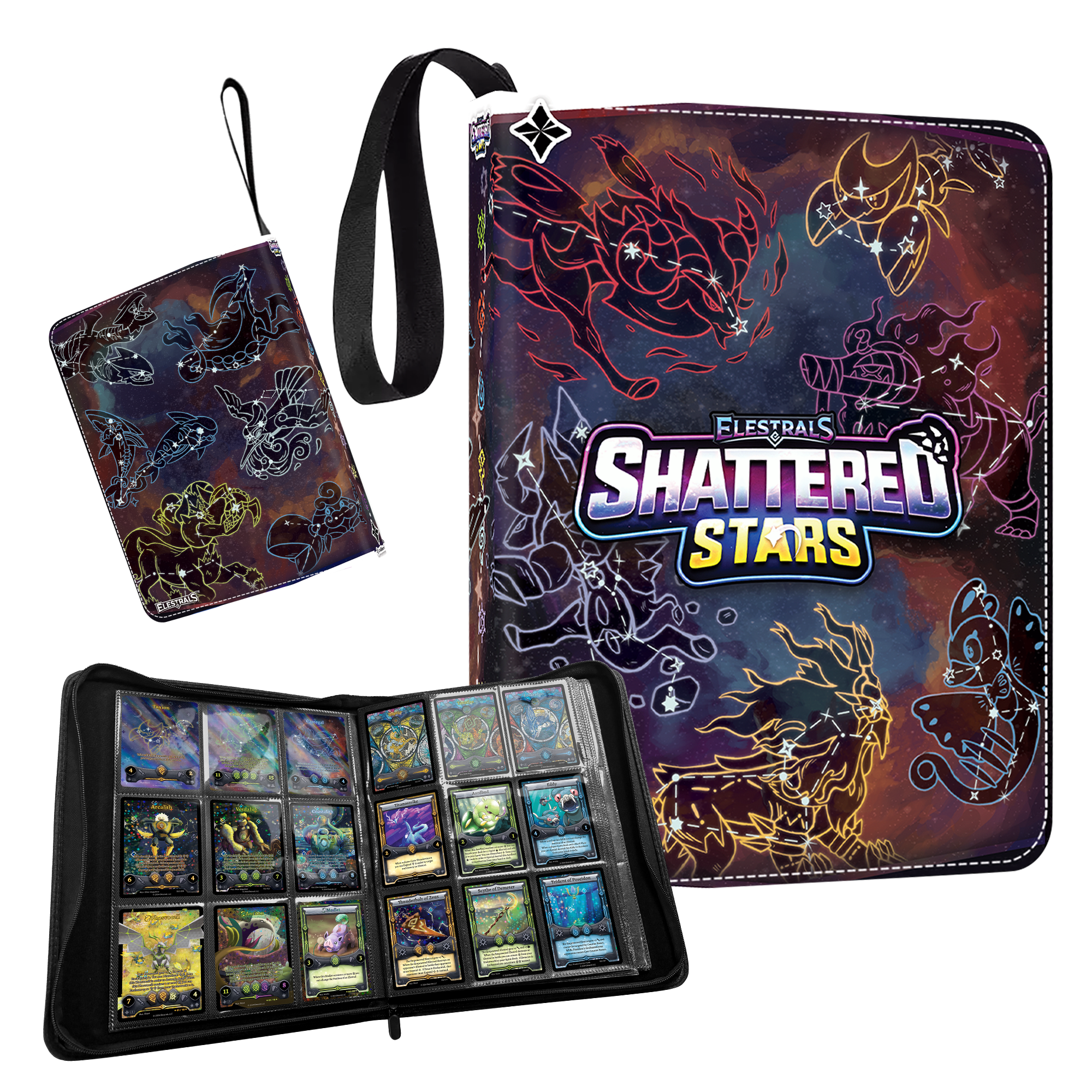 Elestrals TCG: Zodiac Binder (Shattered Stars)