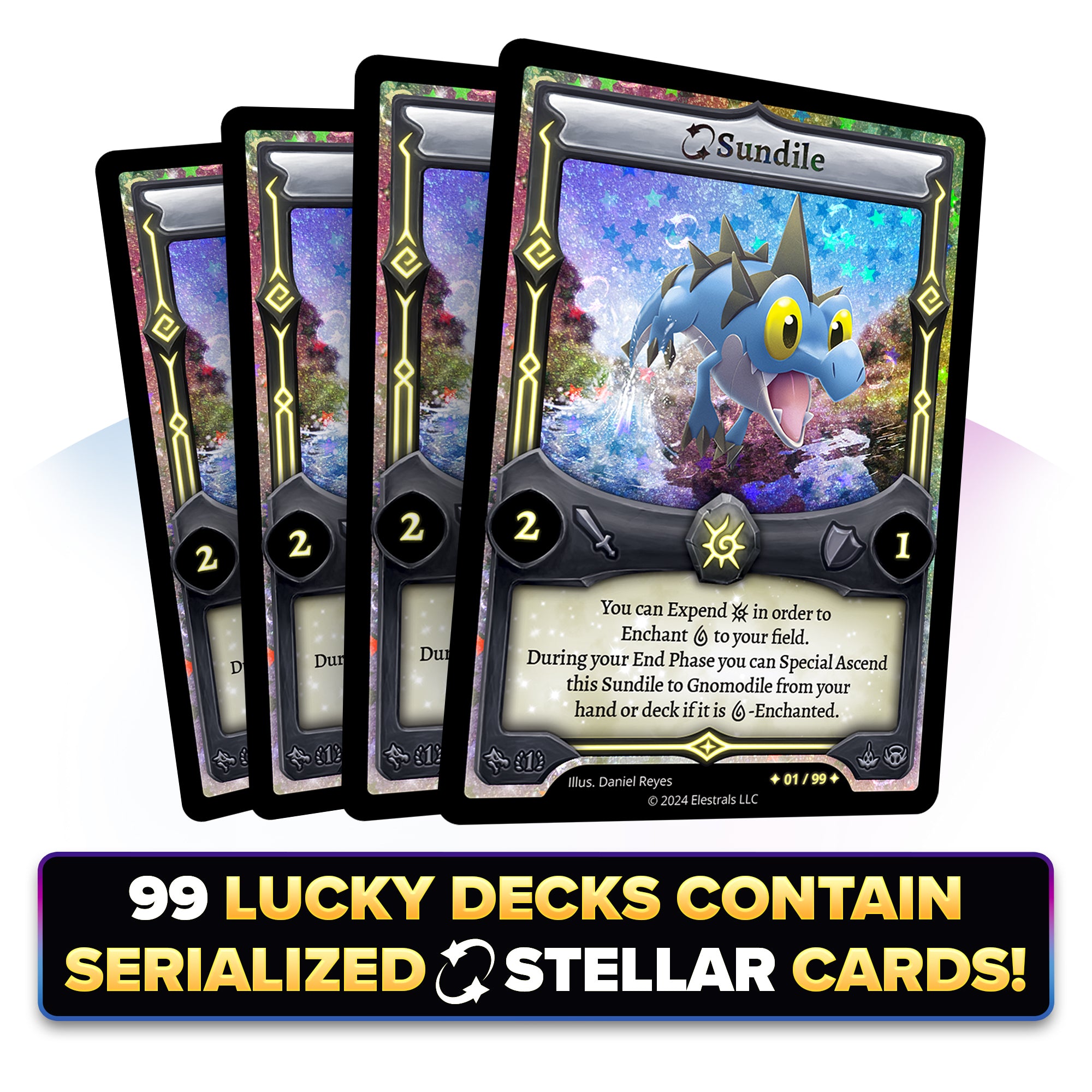 Daybreak Chronodile Starter Deck with 3 Packs