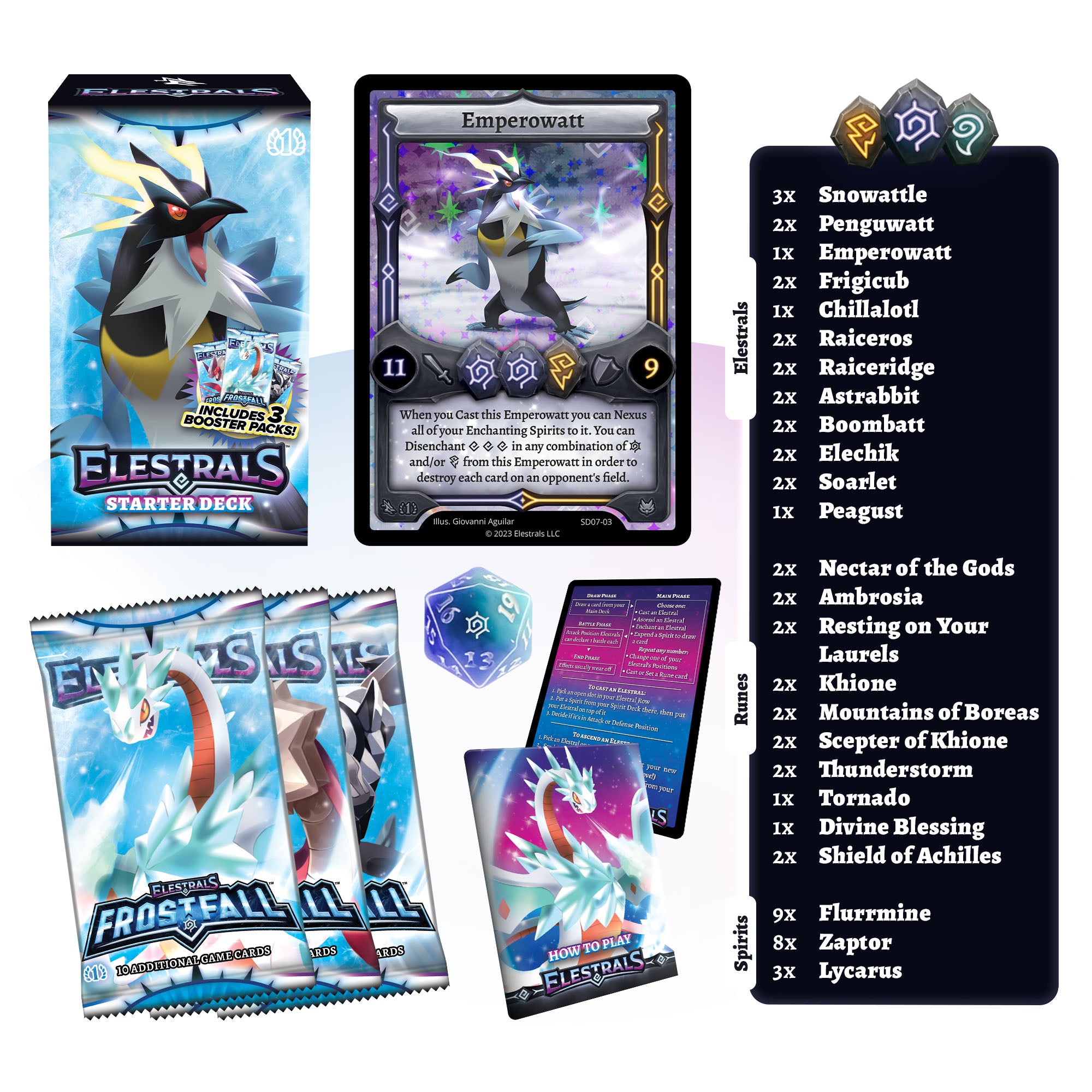 Emperowatt Starter Deck with 3 Packs (Preorder)