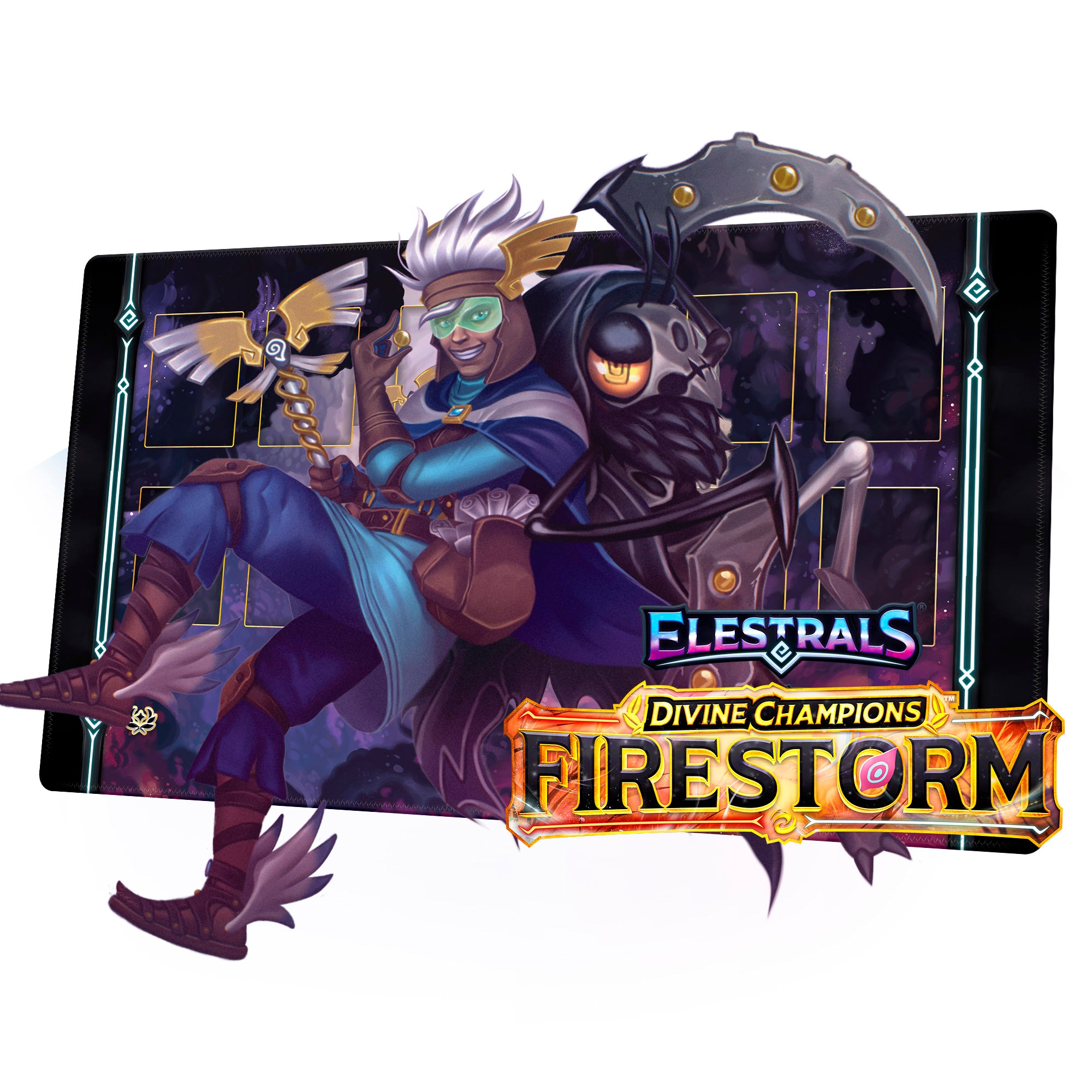 Firestorm Carryoff Champion of Hermes Playmat