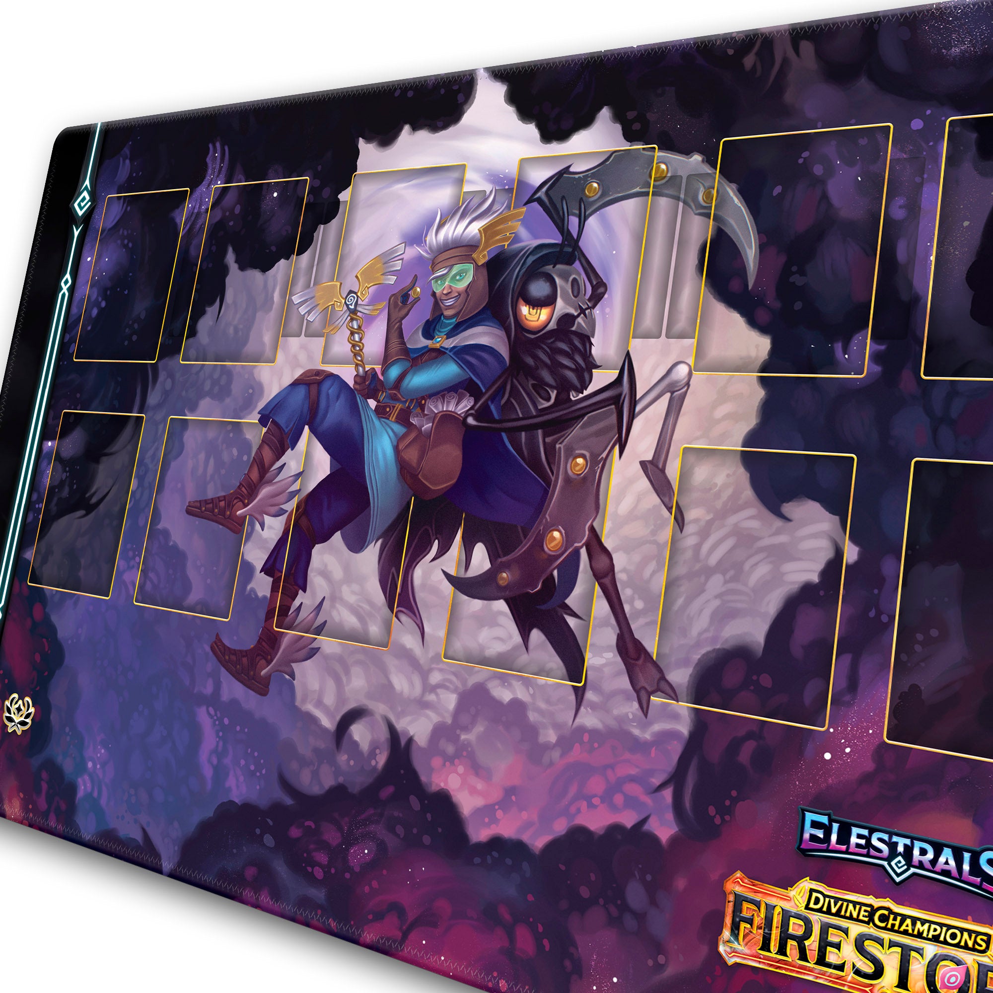 Firestorm Carryoff Champion of Hermes Playmat