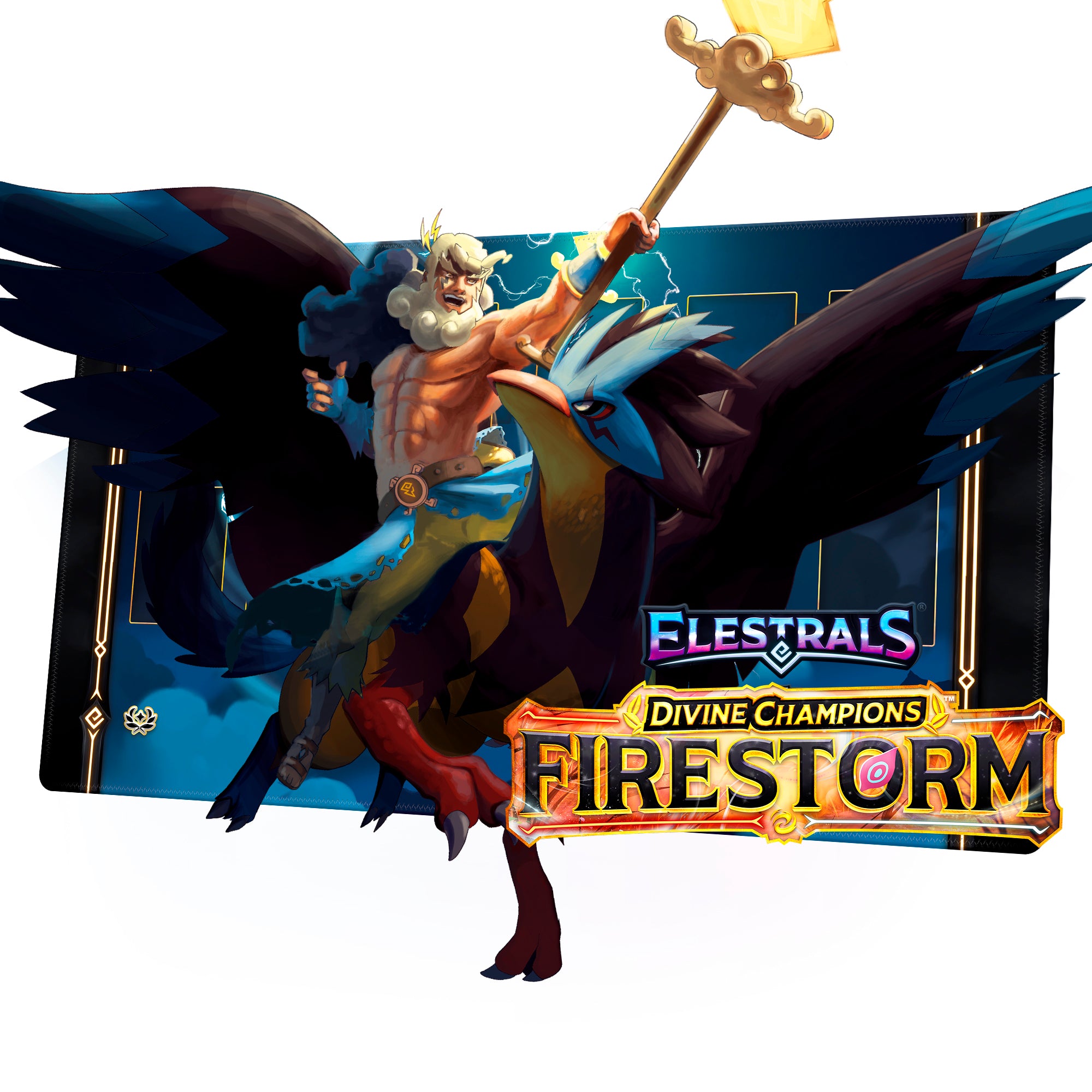 Firestorm Voltempest Champion of Zeus Playmat