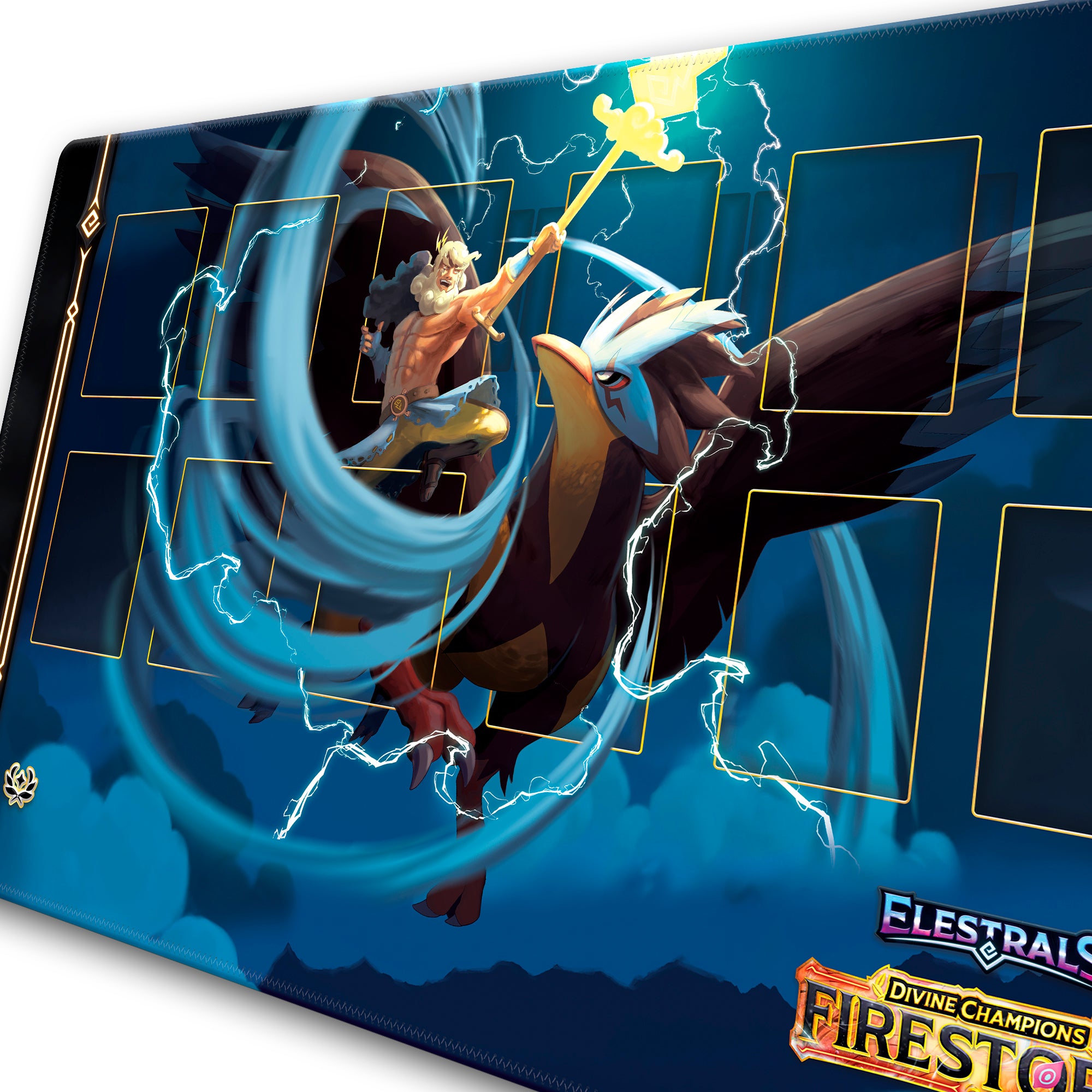 Firestorm Voltempest Champion of Zeus Playmat