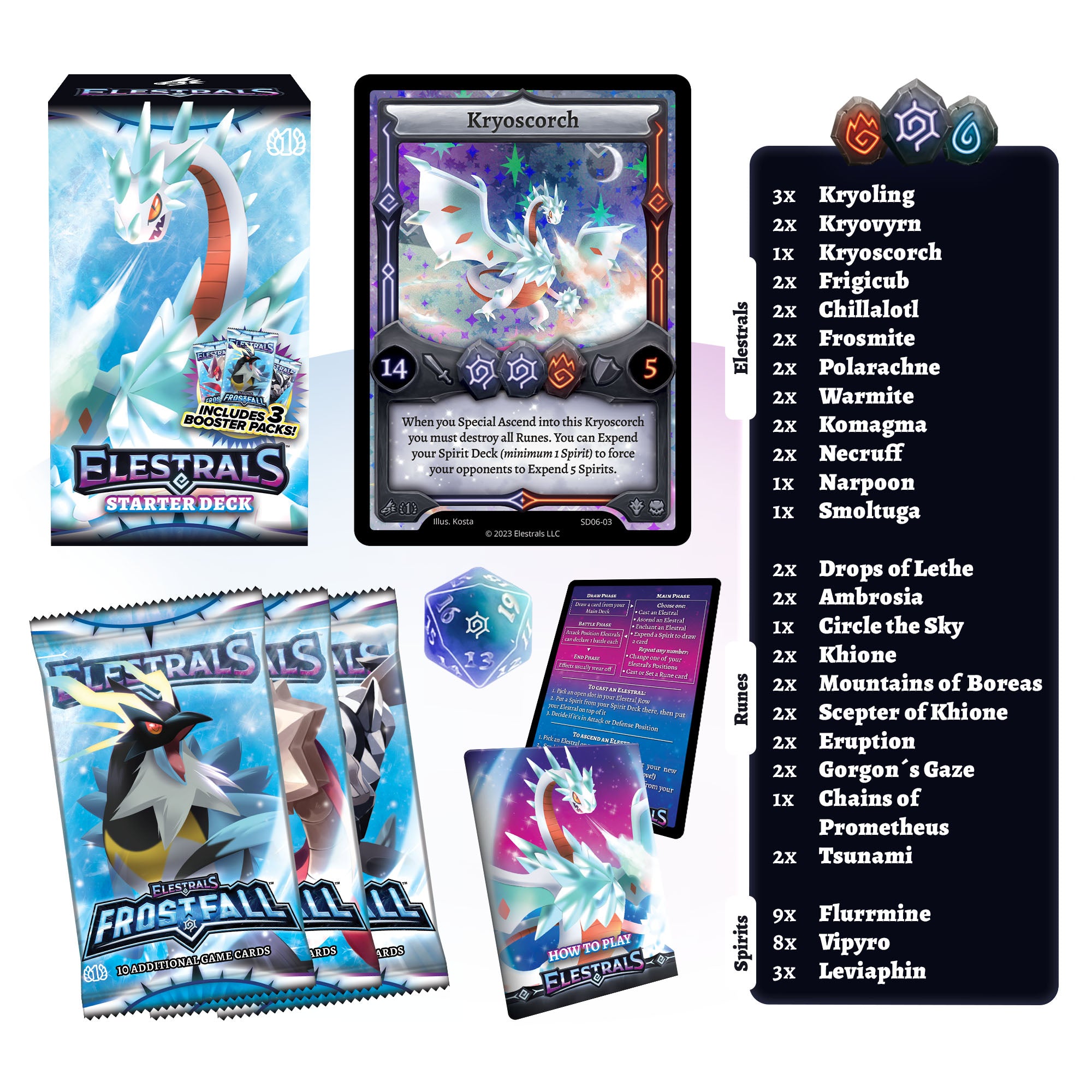 Kryoscorch Starter Deck with 3 Packs (Preorder)