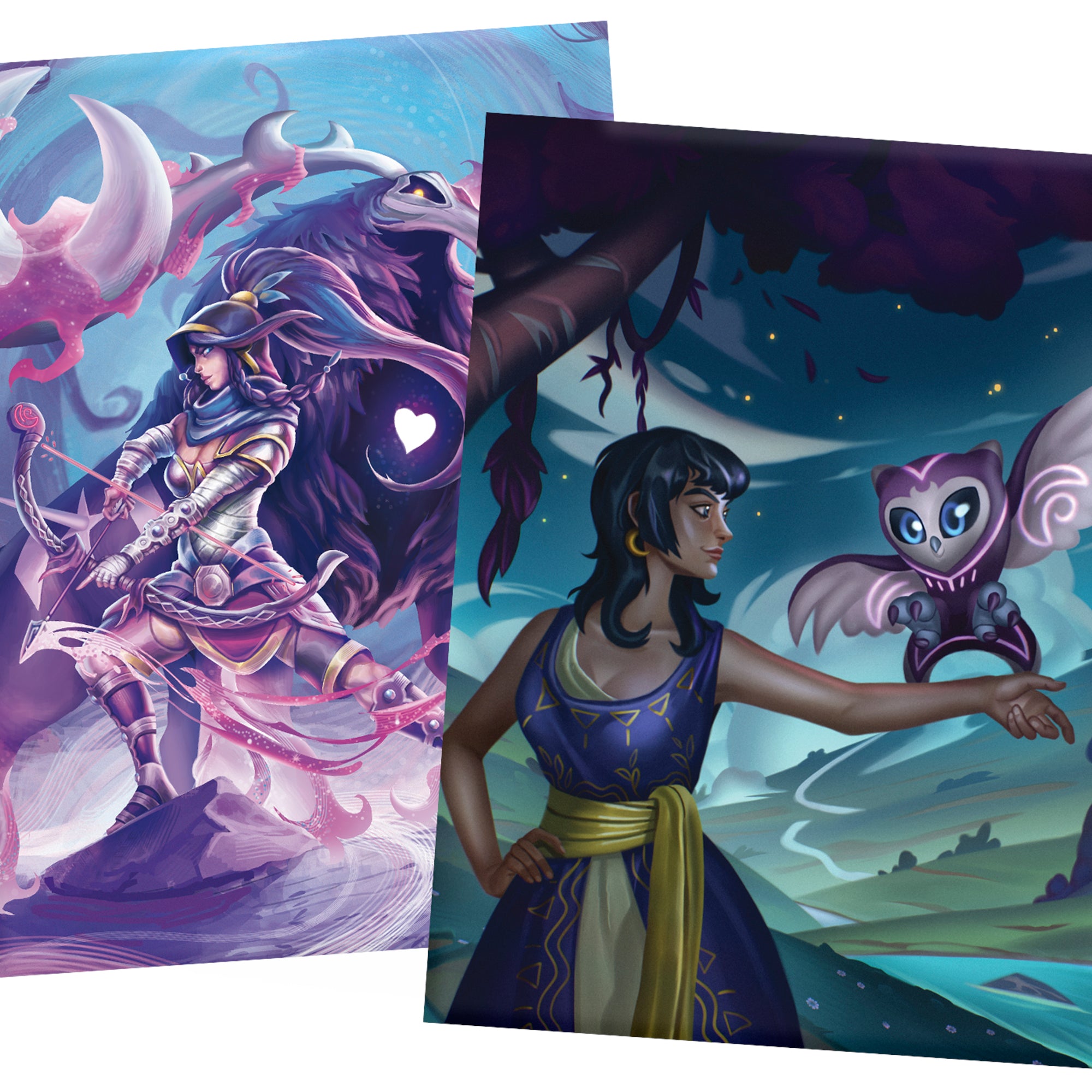 Elestrals TCG: Posthumoose Champion of Artemis Card Sleeves