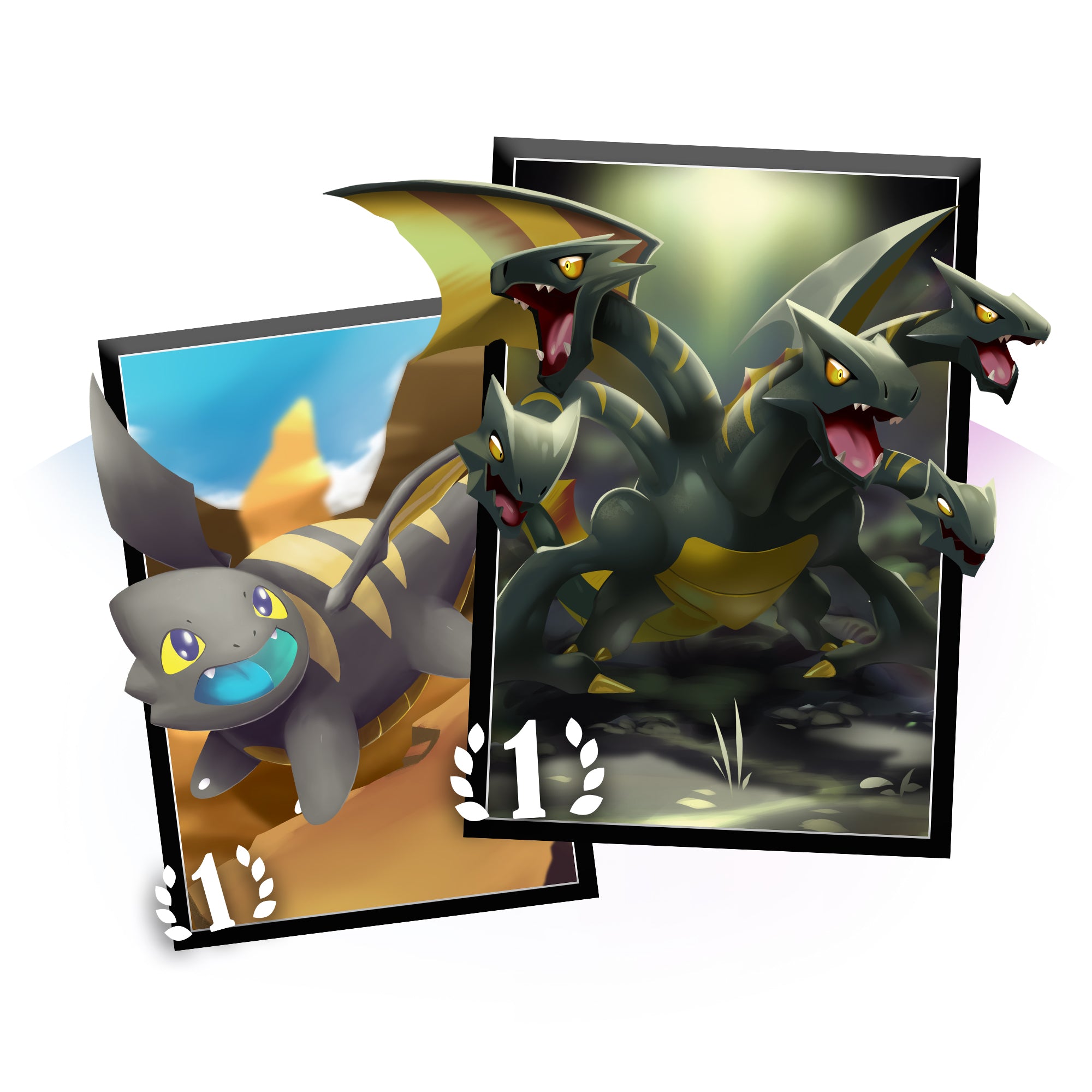 team sleeves for cards Elestrals TCG: Stellar Penterror Card Sleeves