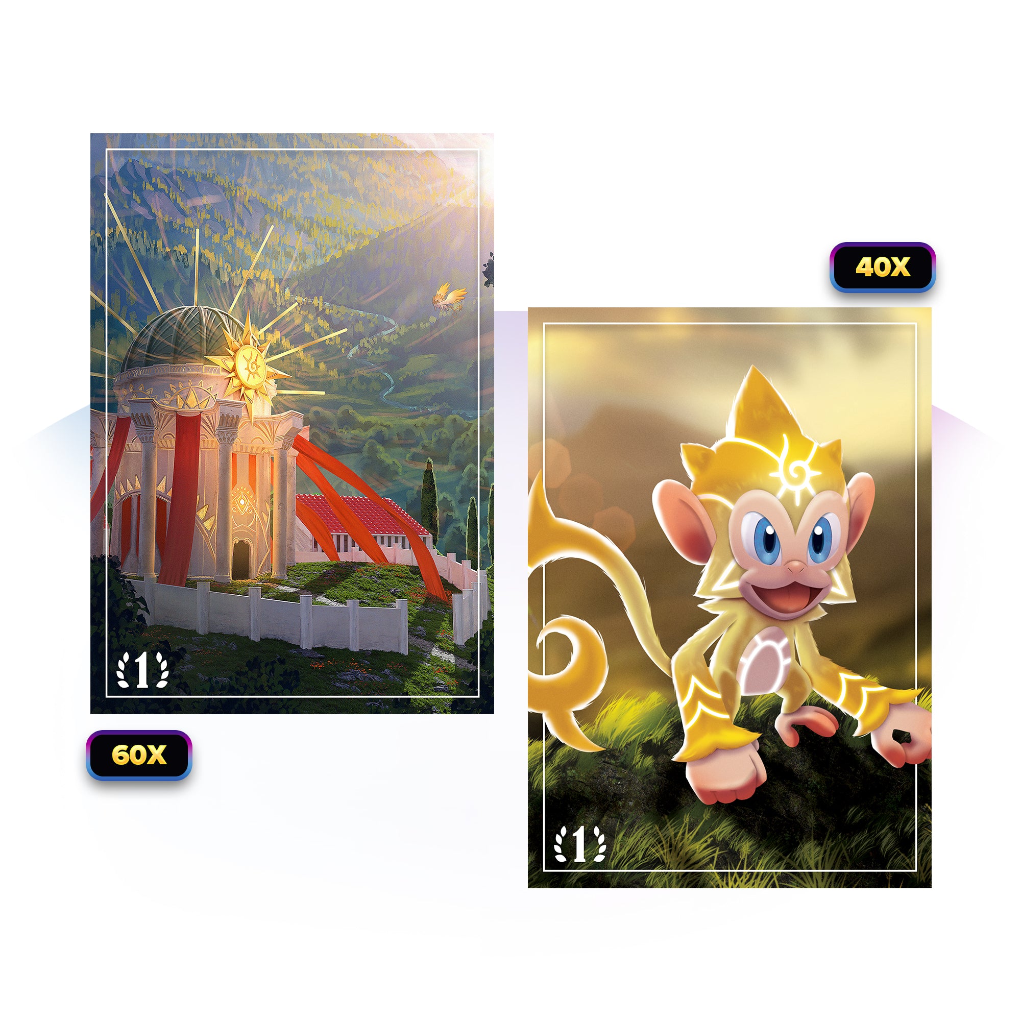 Daybreak Temple of the Sun Card Sleeves