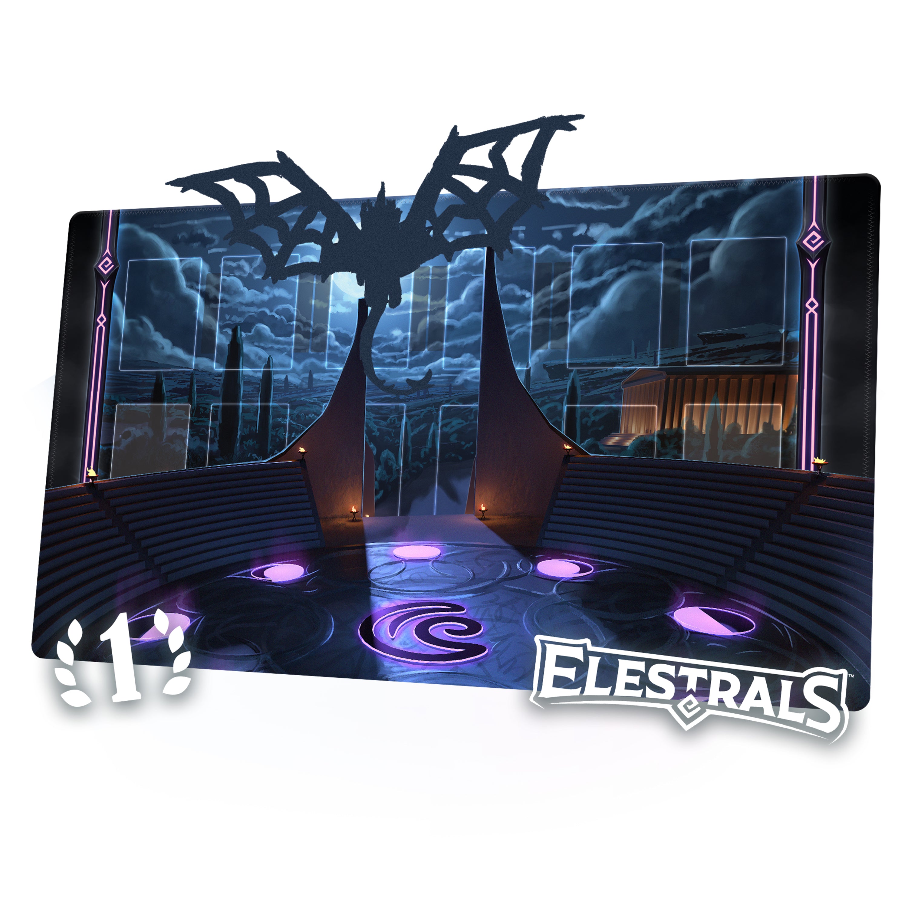 Elestrals TCG: Temple of the Moon Playmat