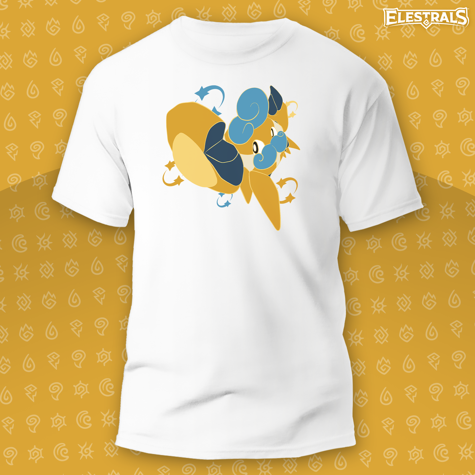 Stellar Moustacean Graphic T-Shirt - Adult