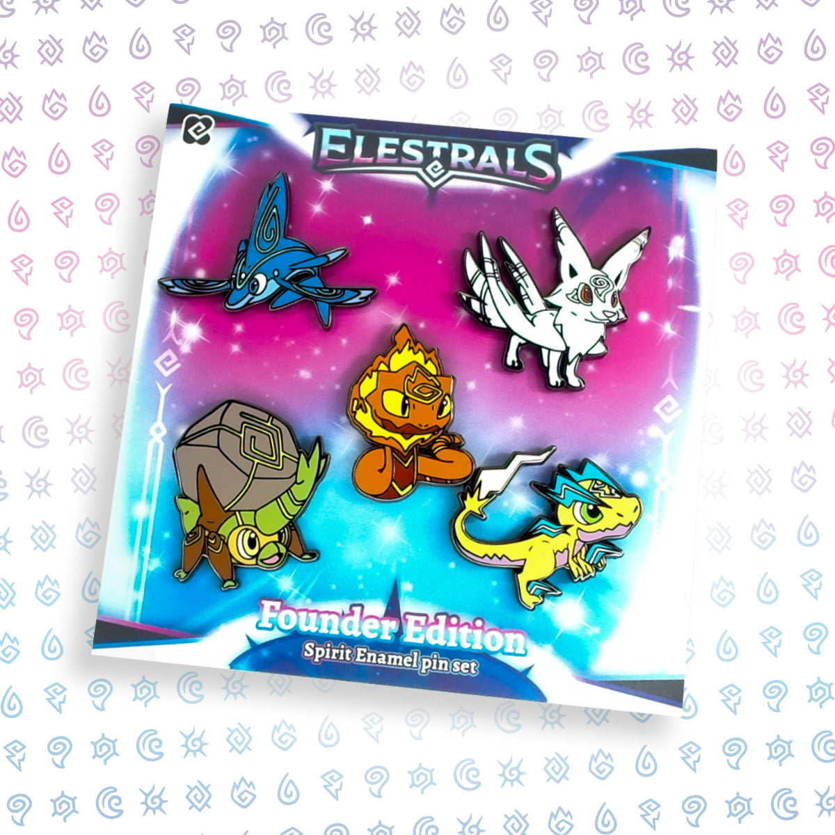 Spirit Enamel Pin Set (5 Spirits) - Founders Edition