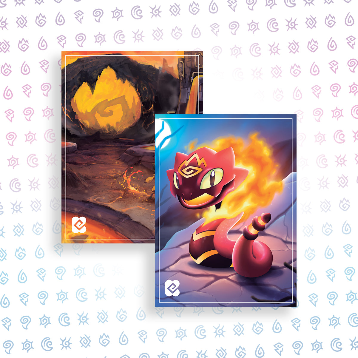 Volcanic Forge Card Sleeves - Founders Edition