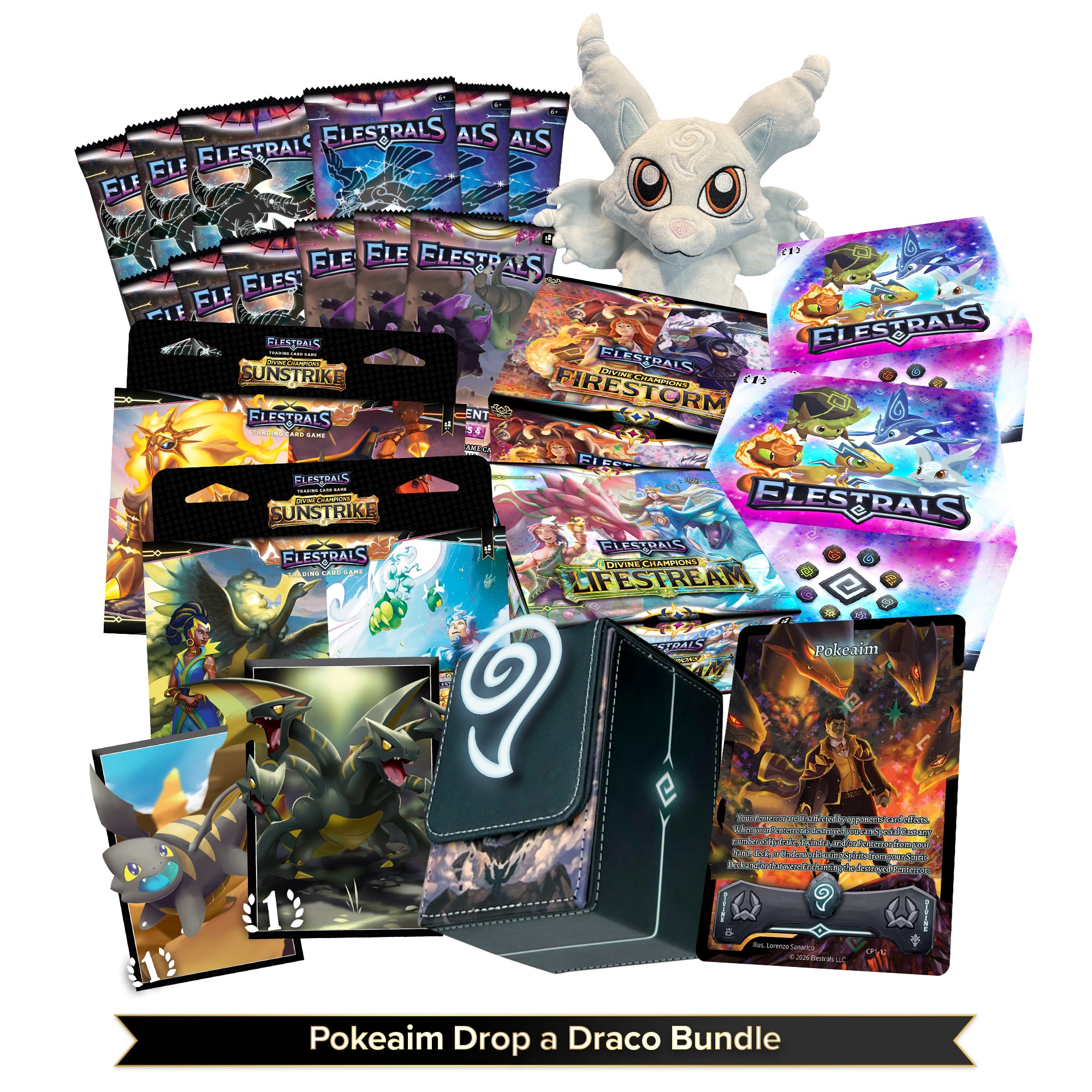 Elestrals TCG: Pokeaim Drop a Draco Bundle