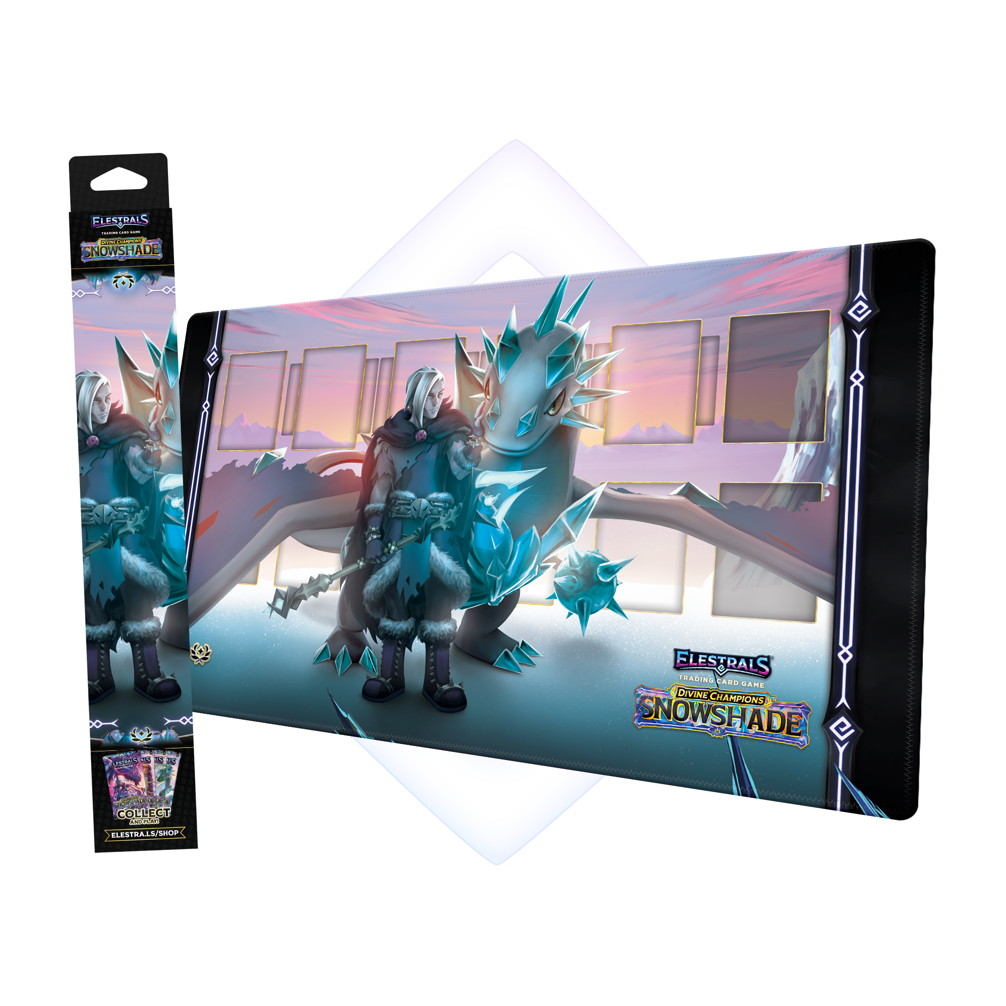 Elestrals TCG: Kryoscorch Champion of Hades Playmat - (PREORDER)