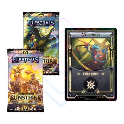 Elestrals TCG: Stellar Luminape Double Blister Pack - Sunstrike (Divine Champions)