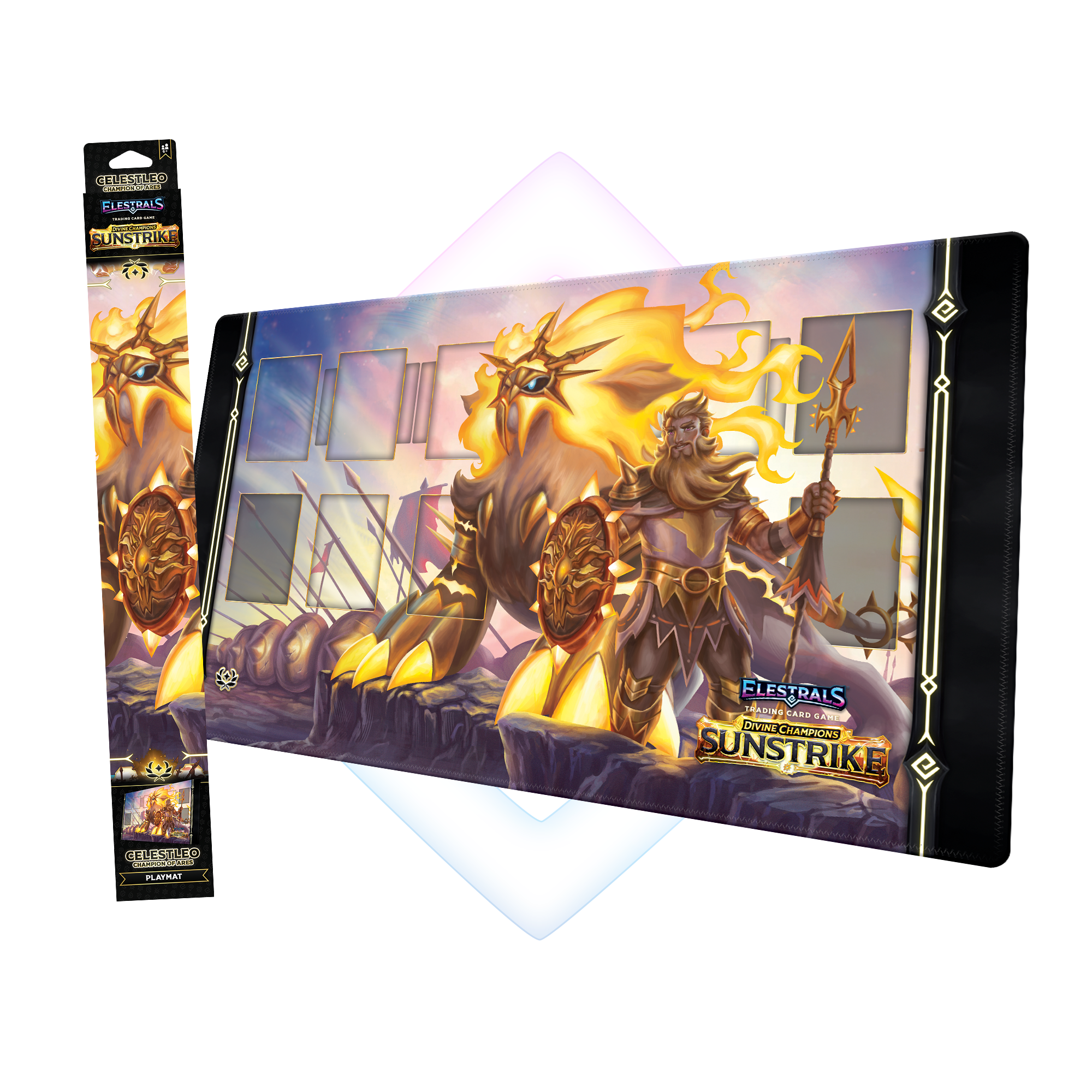 Elestrals TCG: Celestleo Champion of Ares Playmat