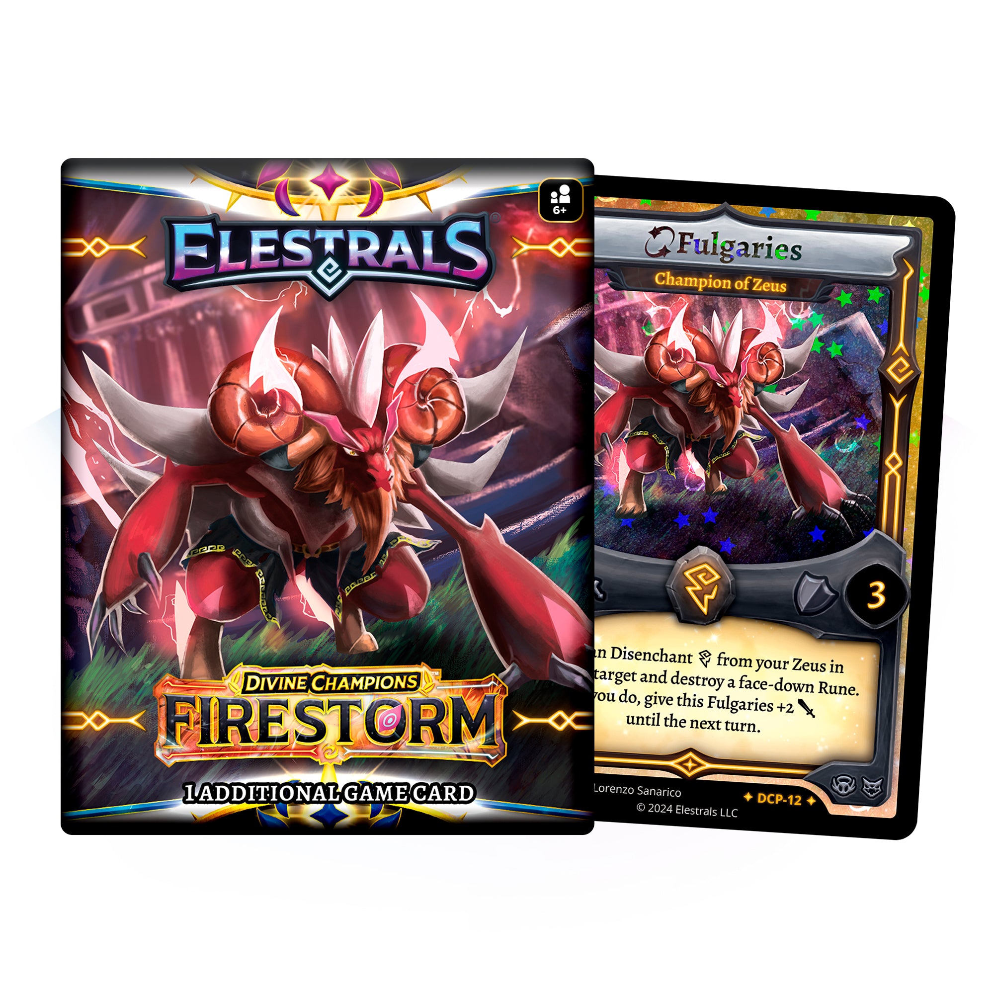 Firestorm Stellar Fulgaries Champion of Zeus Promo