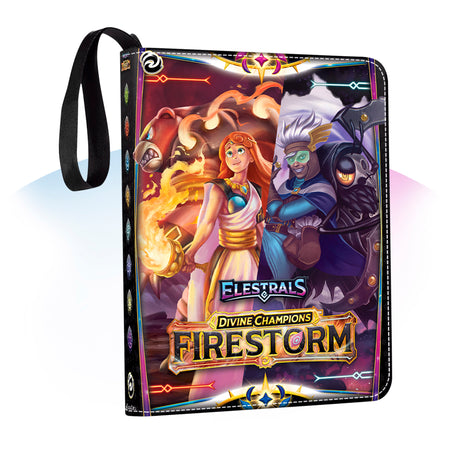 その他 Ignis Deus foil Elestrals TCG: Firestorm Binder (Divine Champions)