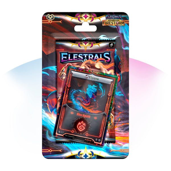 その他 Ignis Deus foil Elestrals TCG: Stellar Vipyro Blister Pack - Firestorm (Divine Champio