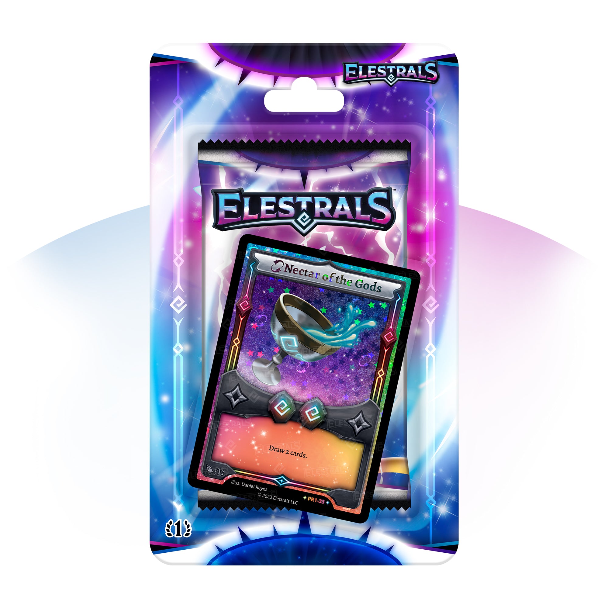 Base Set Blister Pack with Stellar Nectar of the Gods - 1st Edition