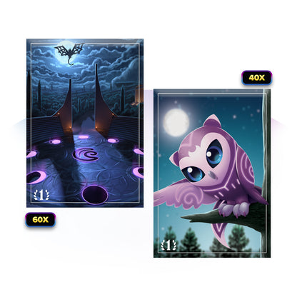Elestrals TCG: Temple of the Moon Card Sleeves Elestrals TCG: Temple of the Moon Card Sleeves