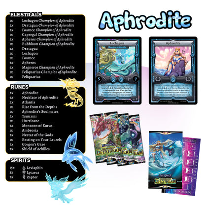 Lifestream Aphrodite Starter Deck with 3 Booster Packs