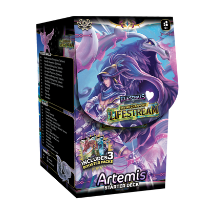 Lifestream Artemis Starter Deck with 3 Booster Packs (PREORDER)