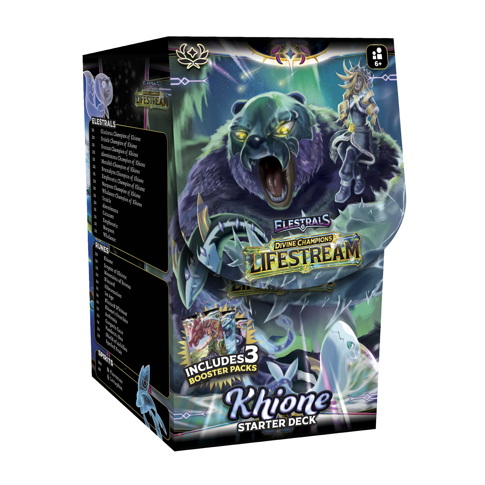 Lifestream Khione Starter Deck with 3 Booster Packs (PREORDER)