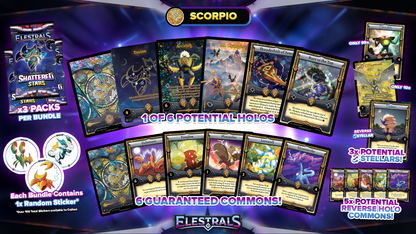 Shattered Stars Scorpio Thunder Bundle (3 Packs)