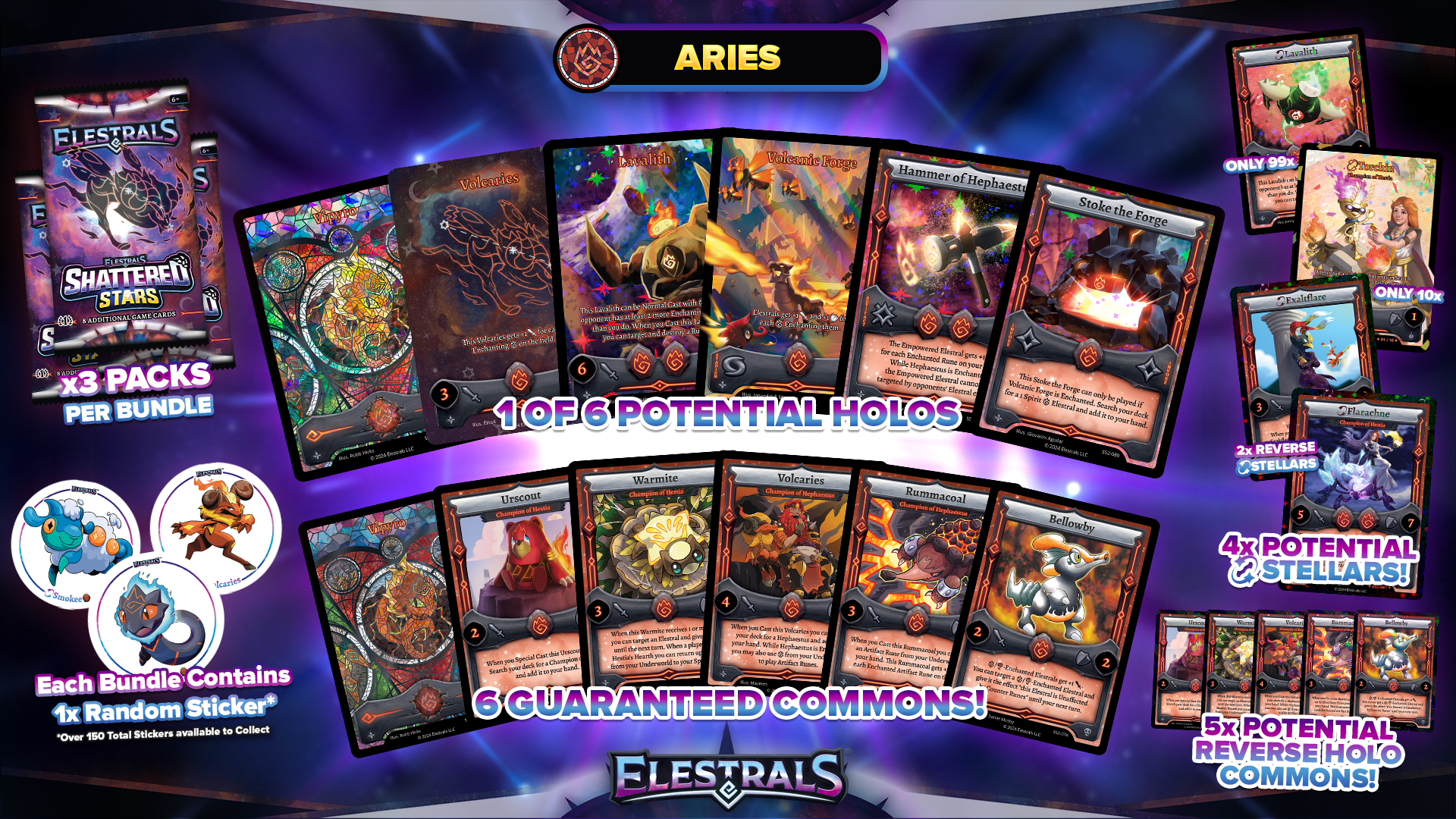 Shattered Stars Aries Fire Bundle (3 Packs)