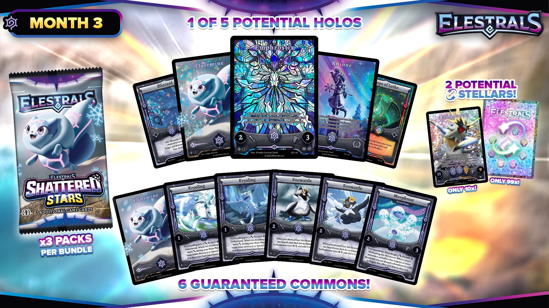 Shattered Stars Frost Bundle (3 Packs)