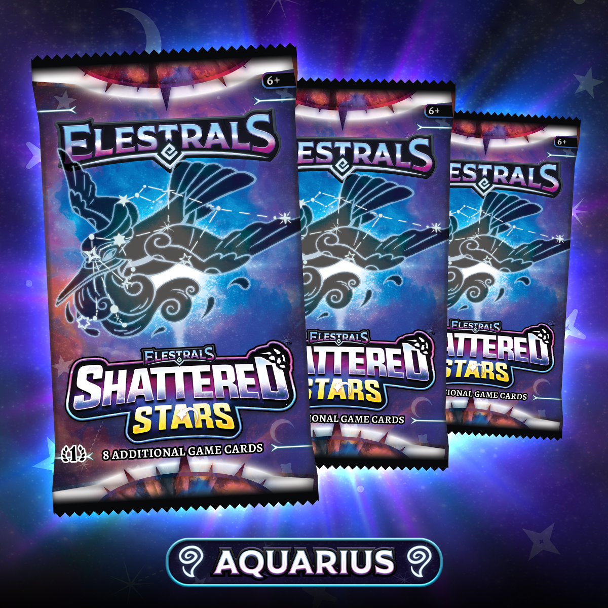 Shattered Stars Aquarius Wind Bundle (3 Packs)