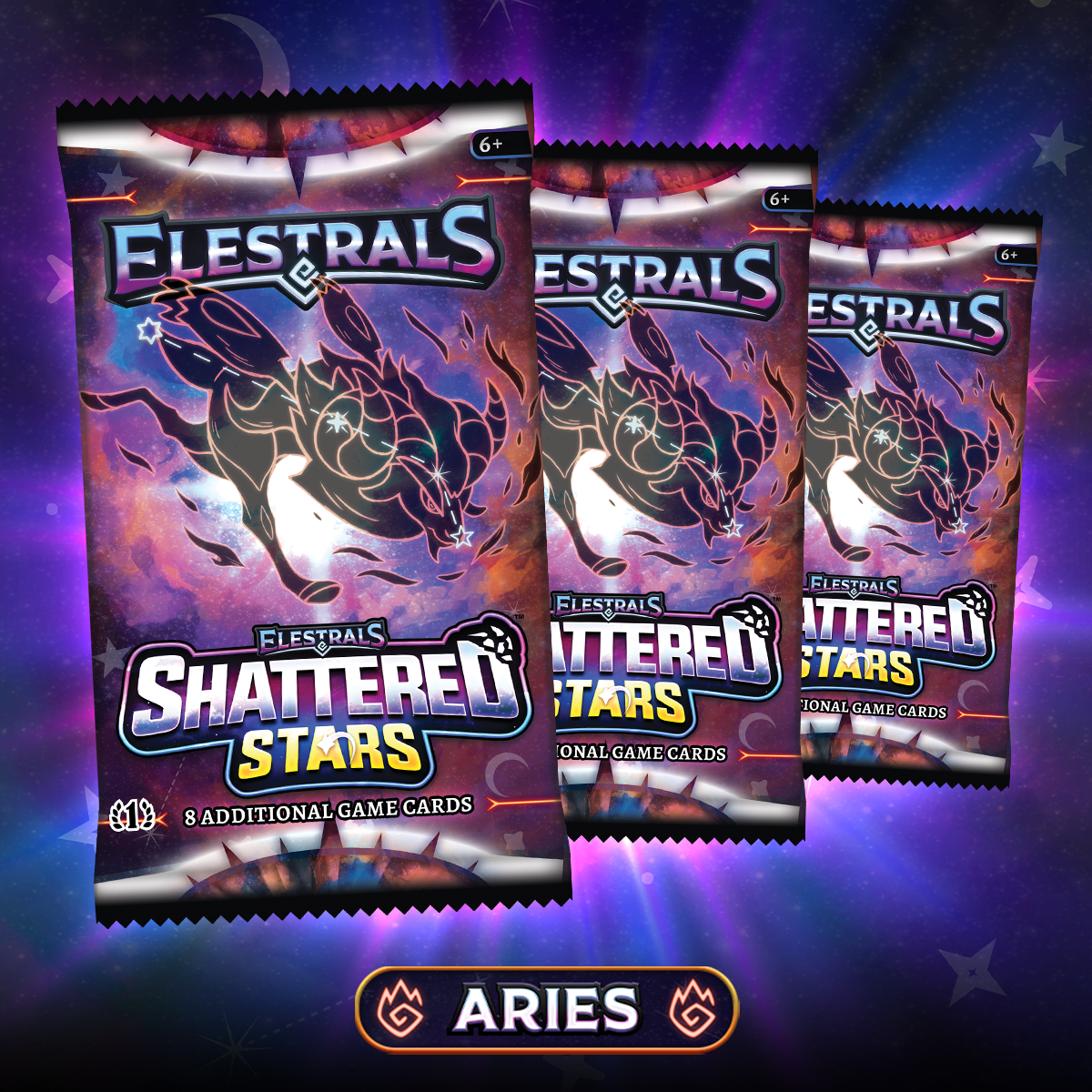 Shattered Stars Aries Fire Bundle (3 Packs)