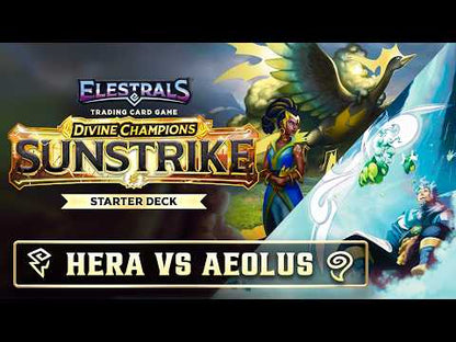 Elestrals TCG: Hera vs. Aeolus Double Starter Deck - Sunstrike (Divine Champions)