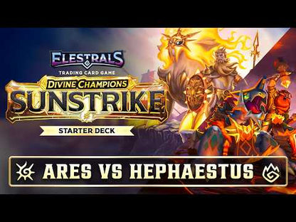 Elestrals TCG: Ares vs. Hephaestus Double Starter Deck - Sunstrike (Divine Champions)