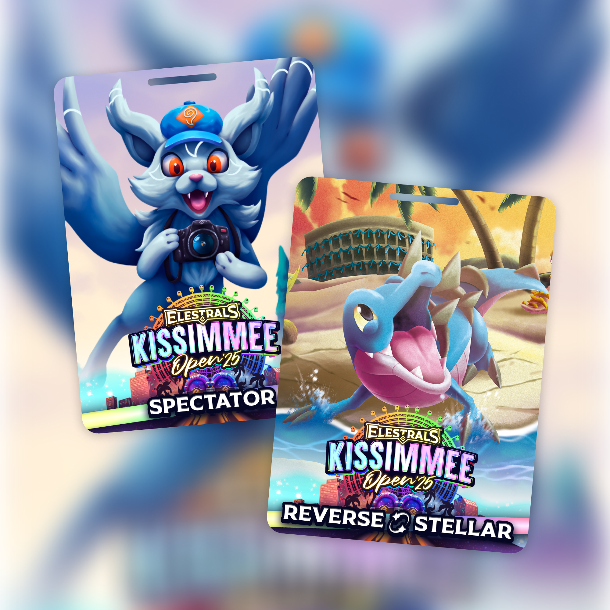 Kissimmee Open 2025 Spectator Badge + Reverse Stellar Upgrade